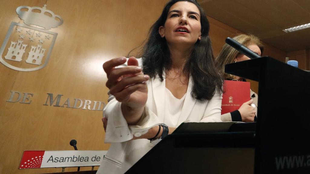 La candidata de Vox a la Comunidad de Madrid, Rocío Monasterio, en una imagen de archivo