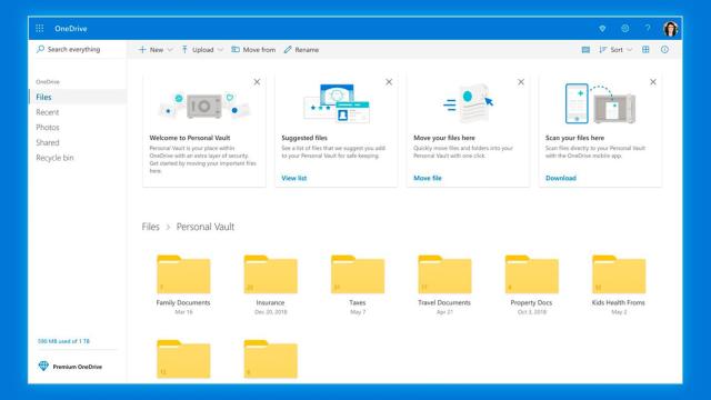 One-Drive-Personal-Vault
