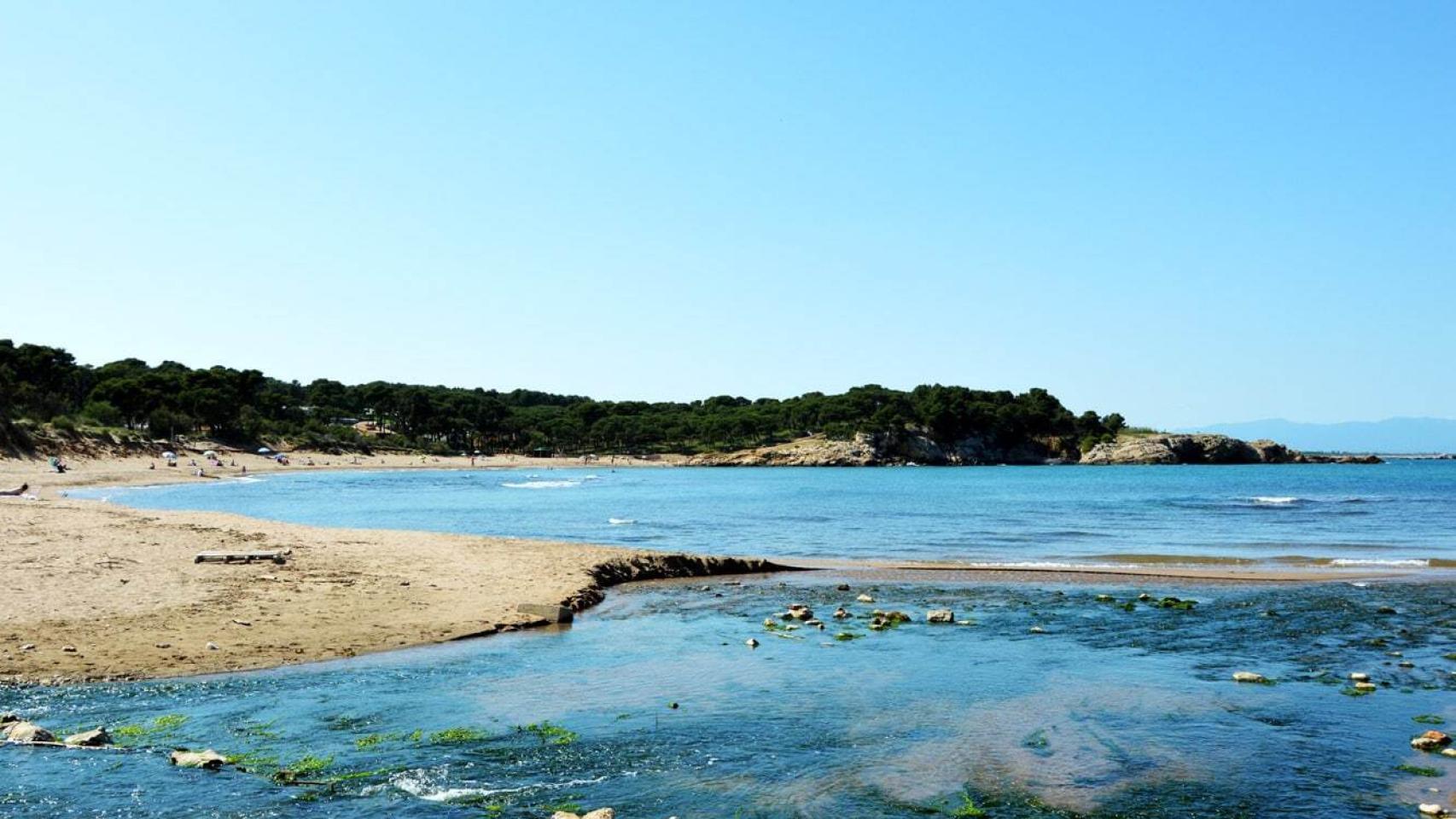 Playa Rec del Molí (L'Escala, Gerona)