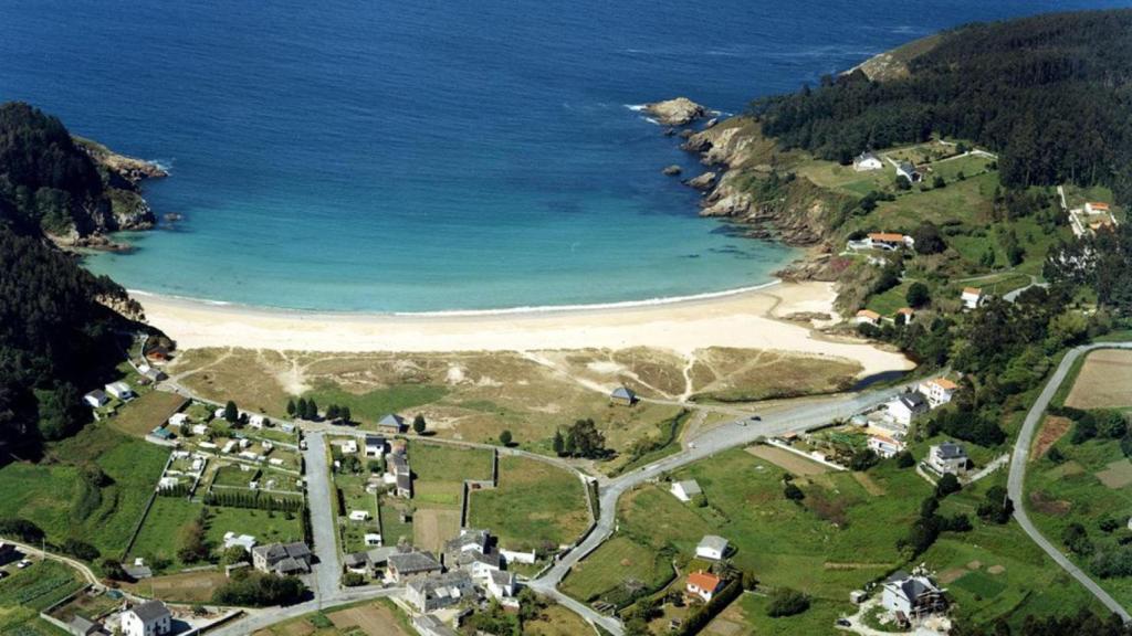 Vista desde el aire (Concello de Vicedo)