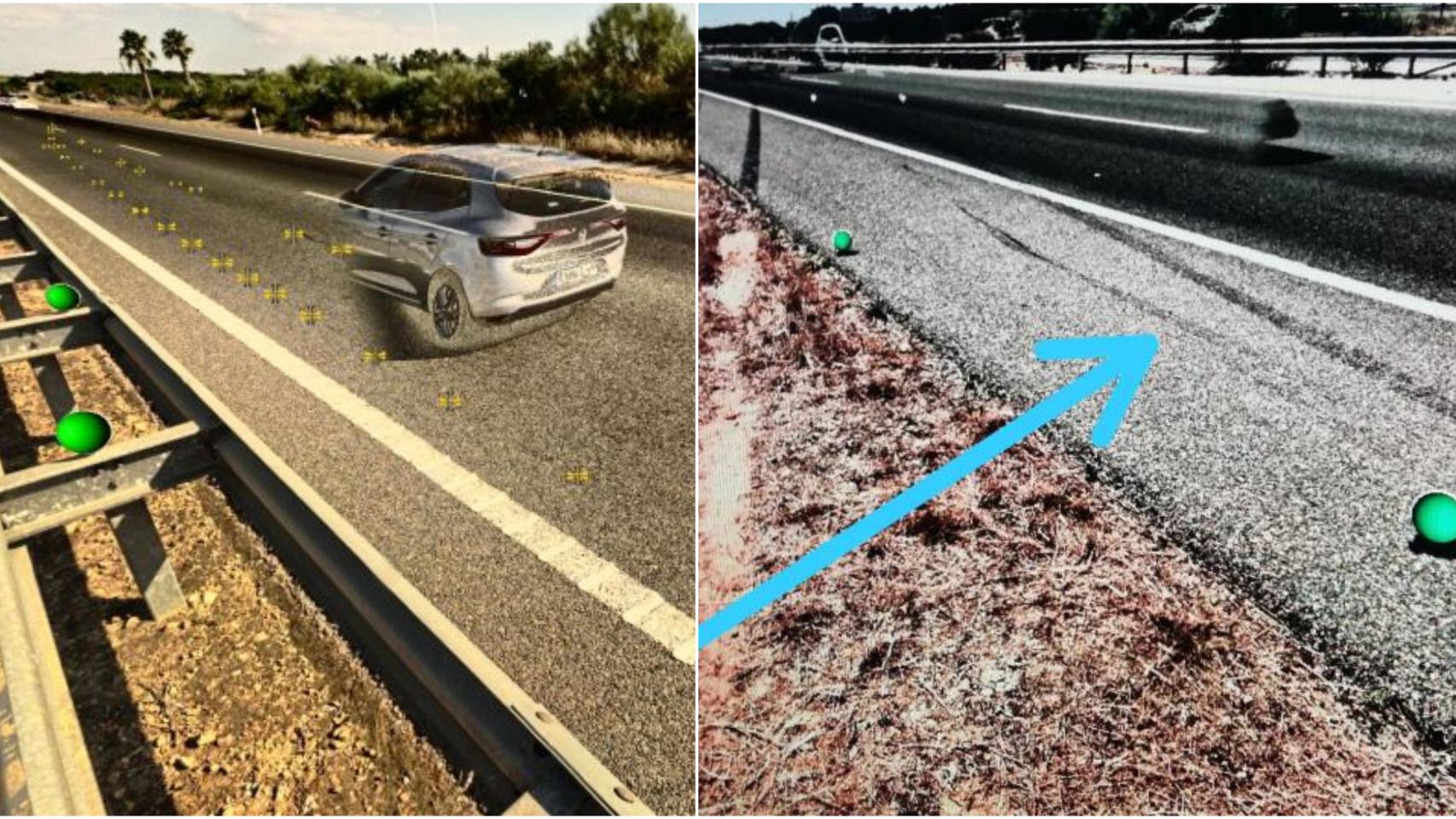 La reconstrucción del accidente realizada por la perito Miryam Moya