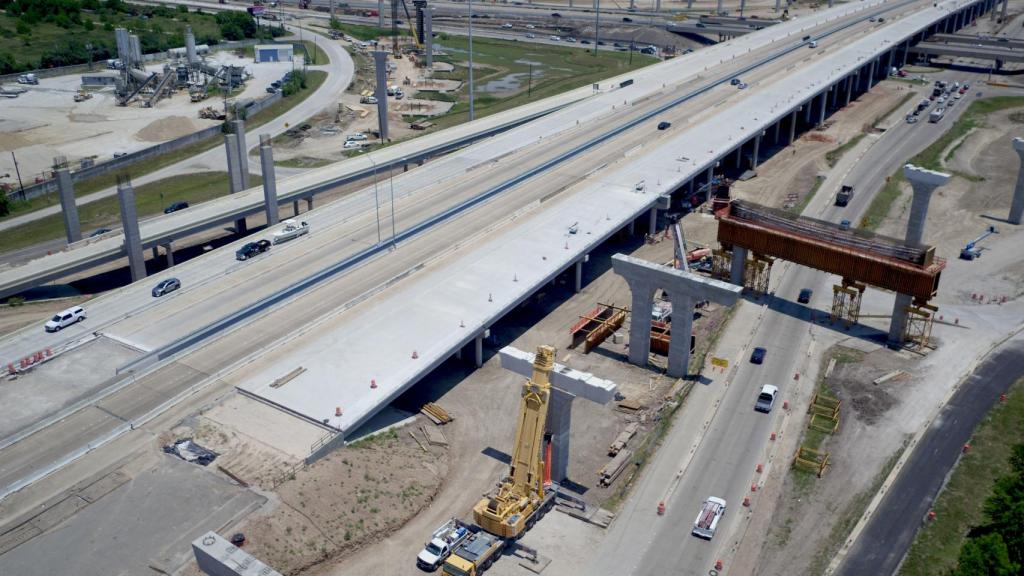 Una imagen de la Sam Houston Tollway.