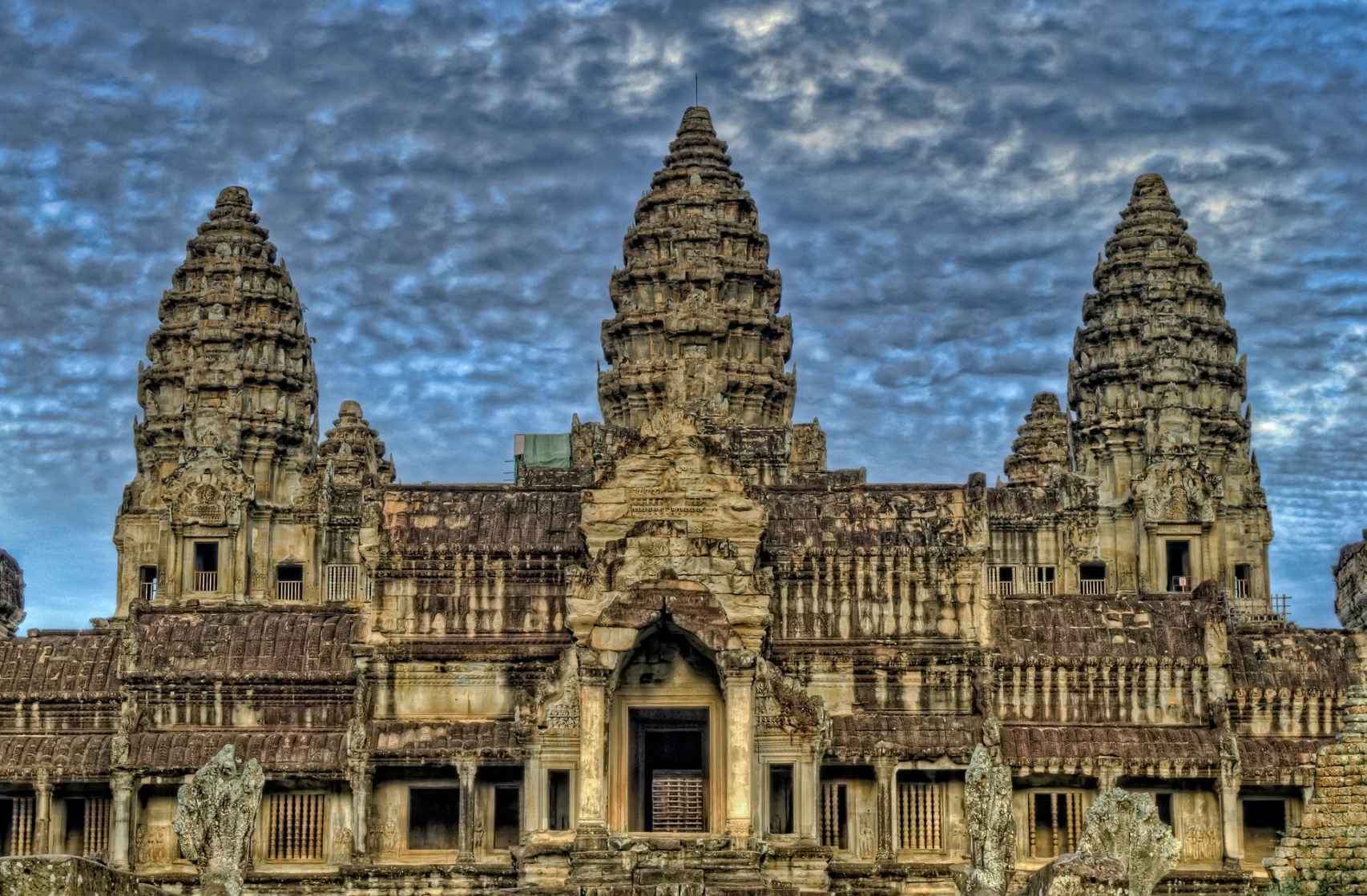 La antigua ciudad de Angkor.