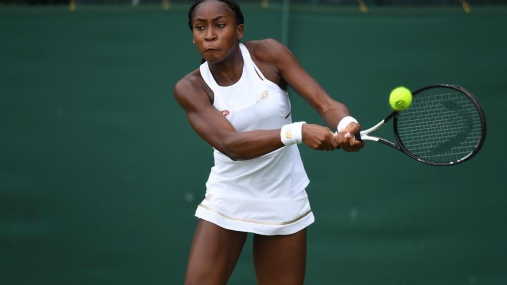 Coco Gauff. Foto: Twitter (@Wimbledon)