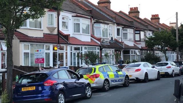 La avenida Raymead, donde se ha producido los hechos, en el barrio de Croydon, al sur de Londres.