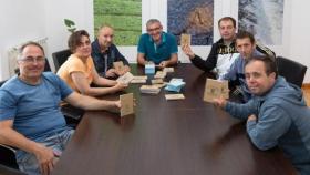 Miembros de Aspaneps entregaron  los blocs reutilizando papeletas electorales