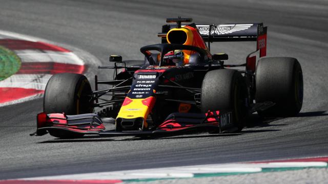 Verstappen, en el GP de Austria