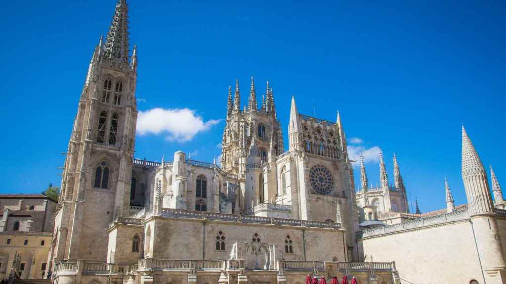 Majestuosa catedral de Burgos.