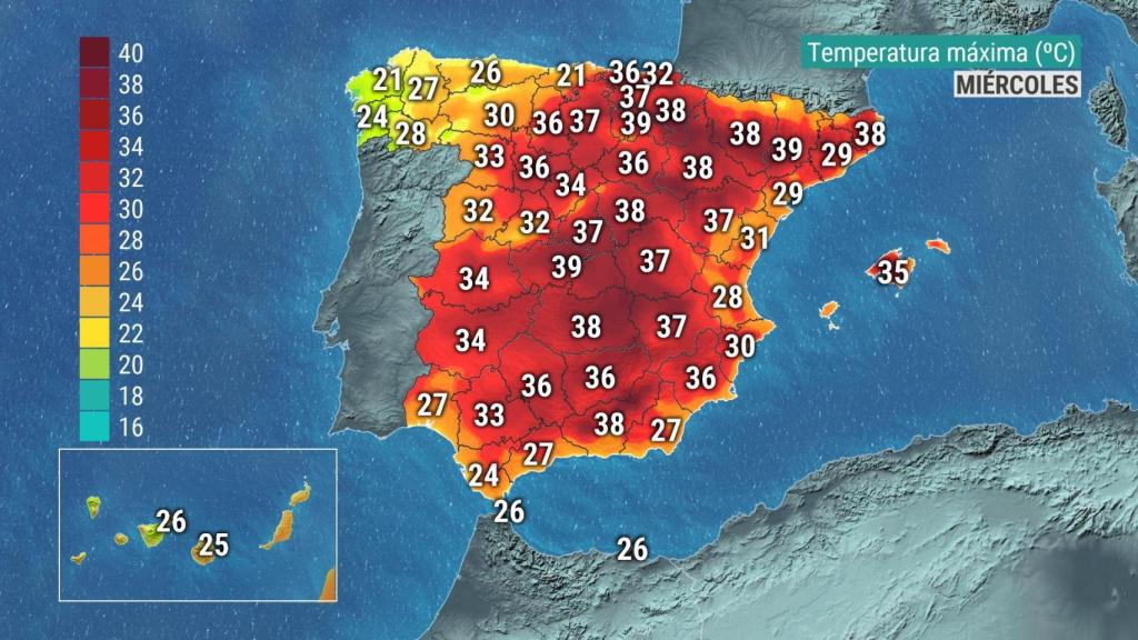 Galicia resistió a la ola de calor esta semana