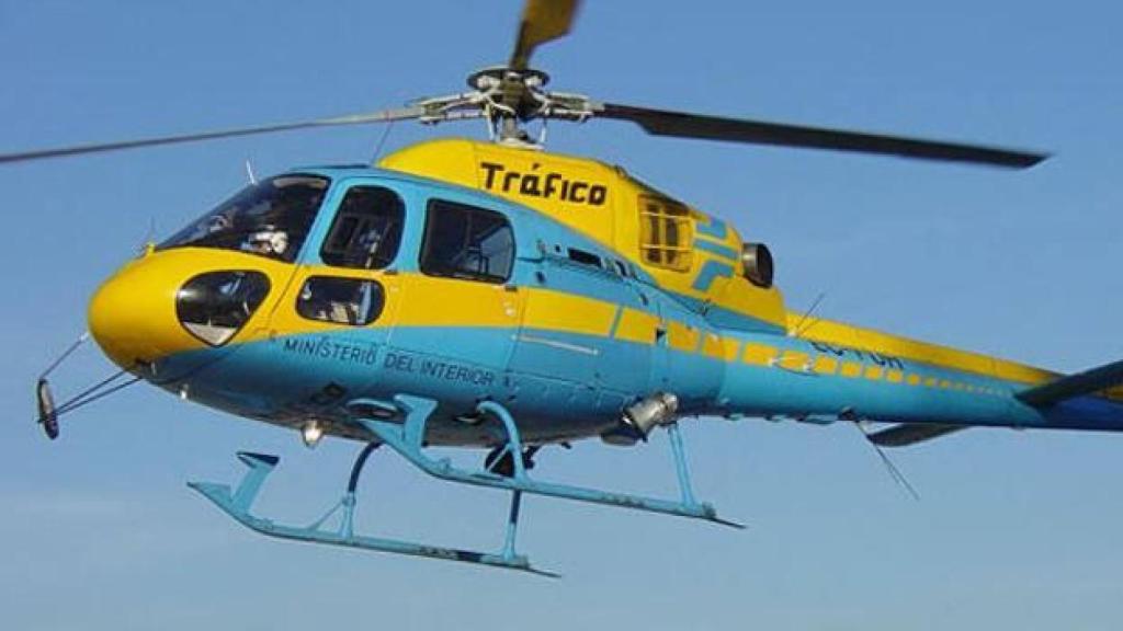 Helicóptero Pegasus de la Dirección General de Tráfico (DGT).