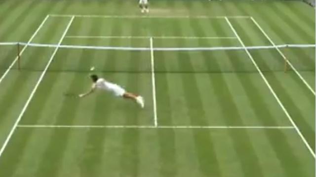 Pablo Cuevas, en Wimbledon