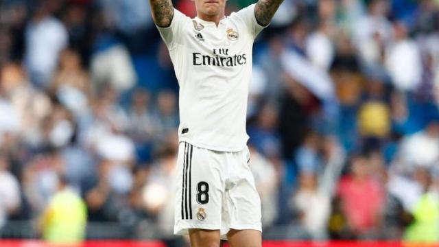 Toni Kroos con el Real Madrid. Foto: Twitter (@ToniKroos)