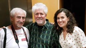 Blas López Cañabate, Pedro Almodóvar y Gema García