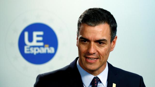 El presidente del Gobierno en funciones, Pedro Sánchez, este martes en Bruselas.