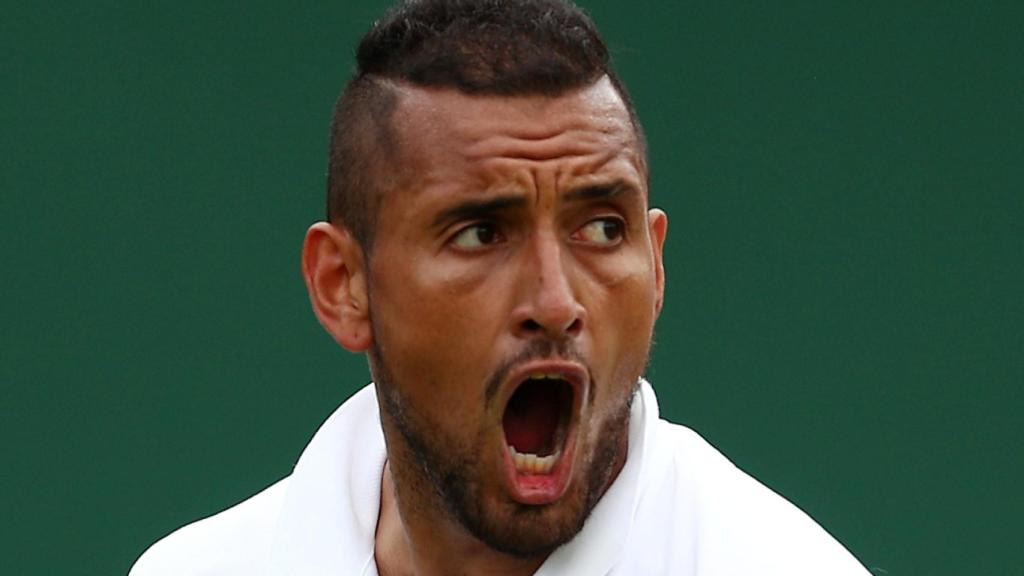 Nick Kyrgios, en Wimbledon 2019