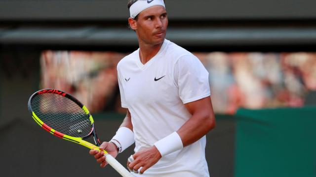 Rafa Nadal, en Wimbledon 2019