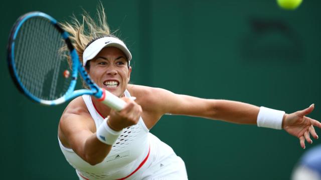 Garbiñe Muguruza, en Wimbledon 2019