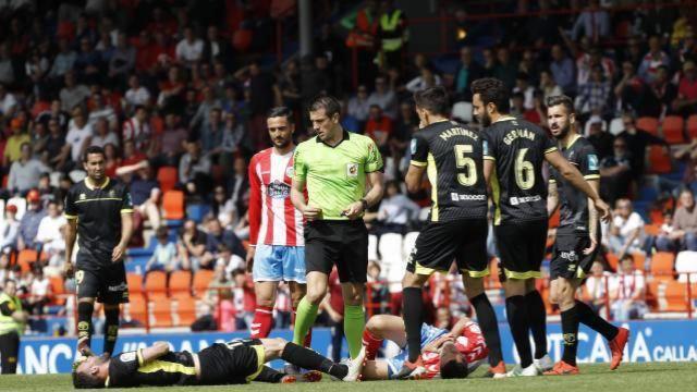 Díaz de Mera Escuderos en un partido de esta temporada. Foto: LaLiga.es