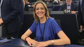 Cristina Maestre en el Parlamento Europeo