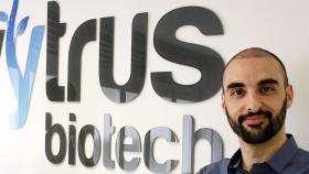 El CEO y cofundador de Vytrus, Óscar Expósito, en las instalaciones de la empresa.