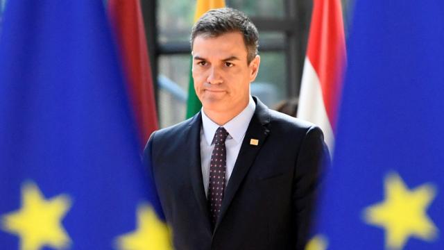 Pedro Sánchez, presidente del Gobierno, a su llegada a una cumbre del Consejo Europeo, en Bruselas.