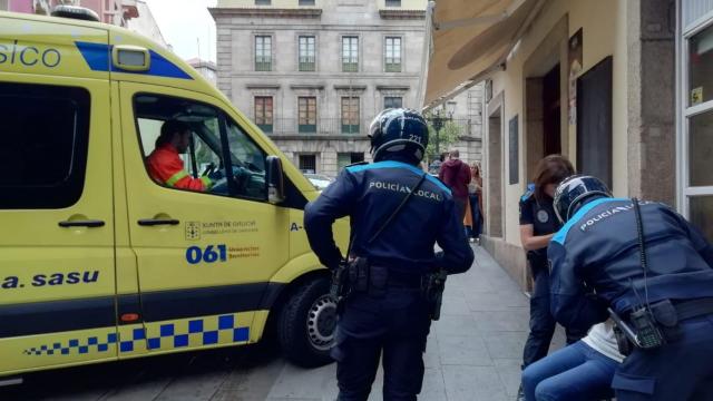 Se requirió asistencia sanitaria por un ataque de ansiedad tras lo ocurrido