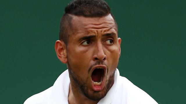 Nick Kyrgios, en Wimbledon