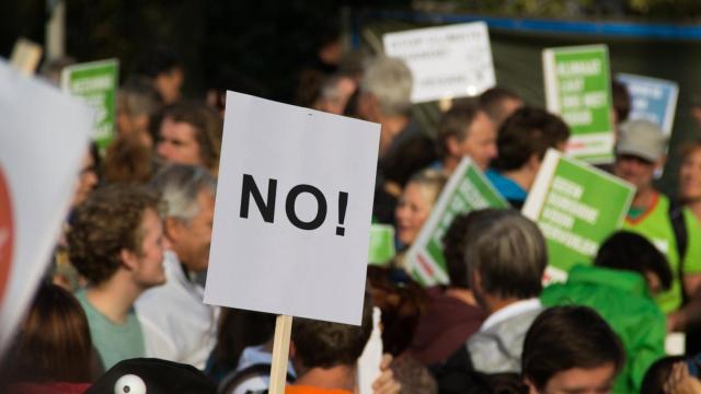 protesta huelga