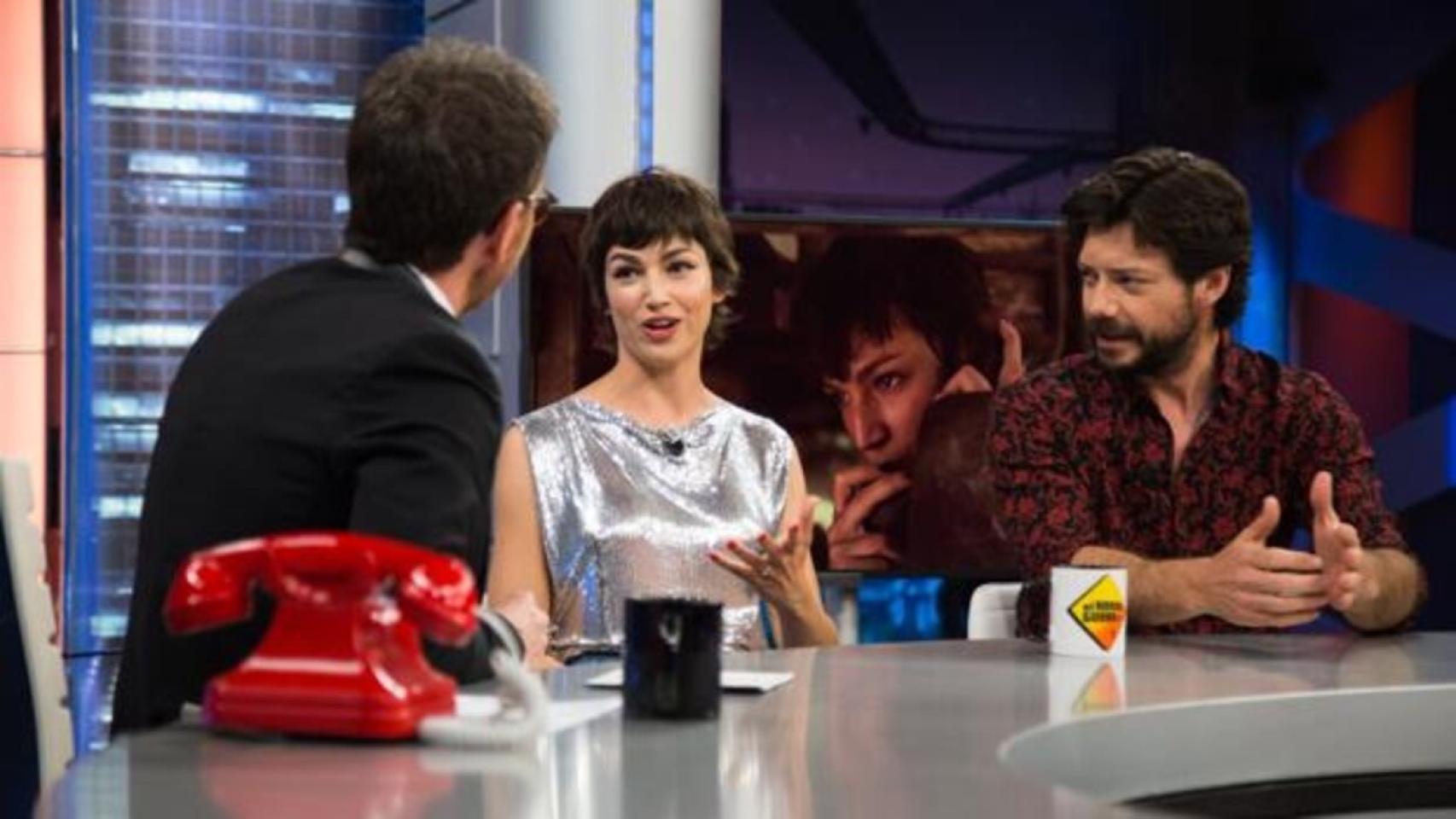 Úrsula Corberó confiesa en 'El Hormiguero' su fobia a las cucarachas