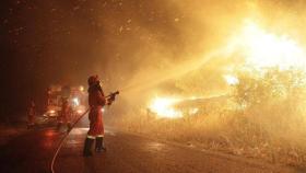 Incendio de Almorox. Foto: Europa Press
