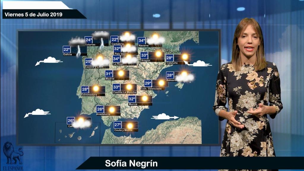 El tiempo: pronóstico para el viernes 5 de julio