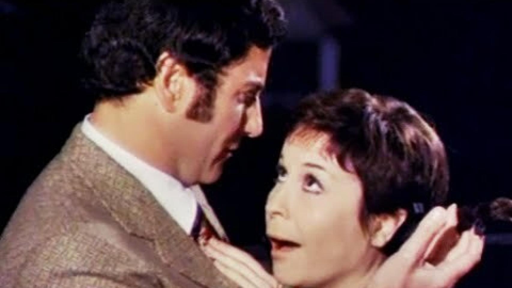 Arturo Fernández con Lina Morgan en La tonta del bote.