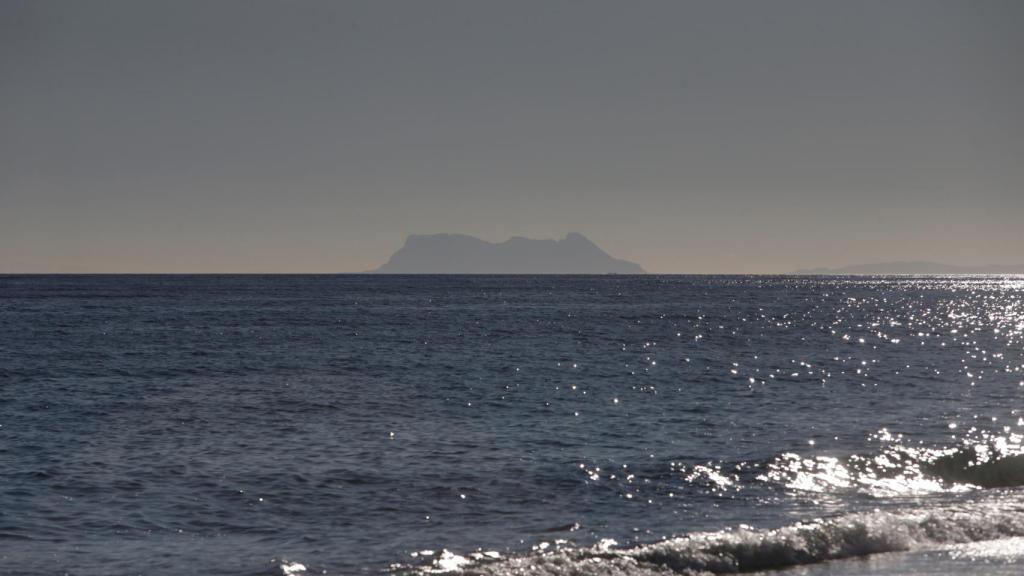 Vista de Gibraltar desde la Bahía de Algeciras