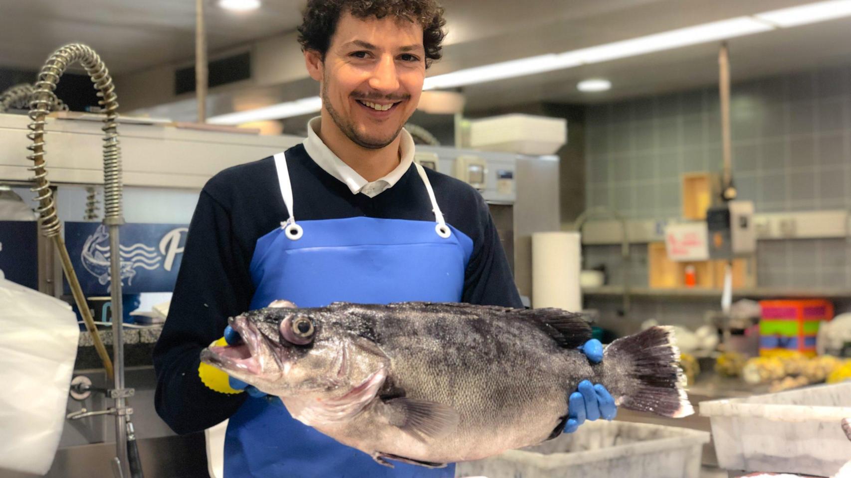 Marcos Rabina, el influencer del pescado