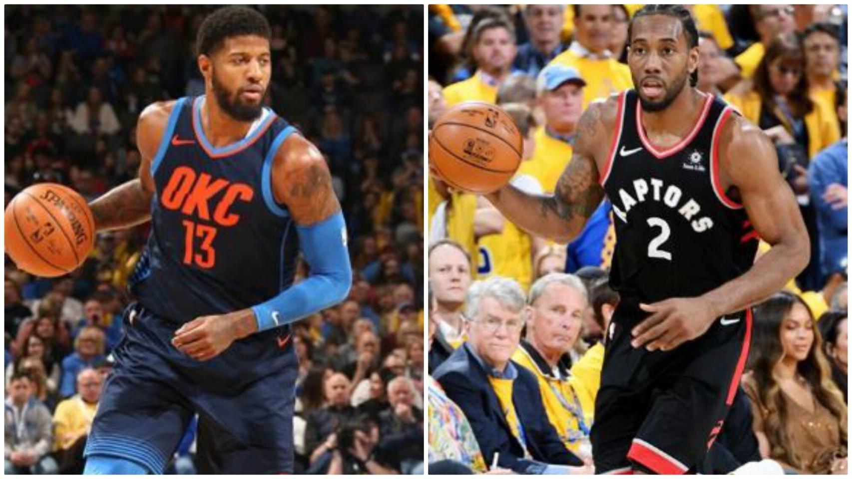 Kawhi Leonard y Paul George