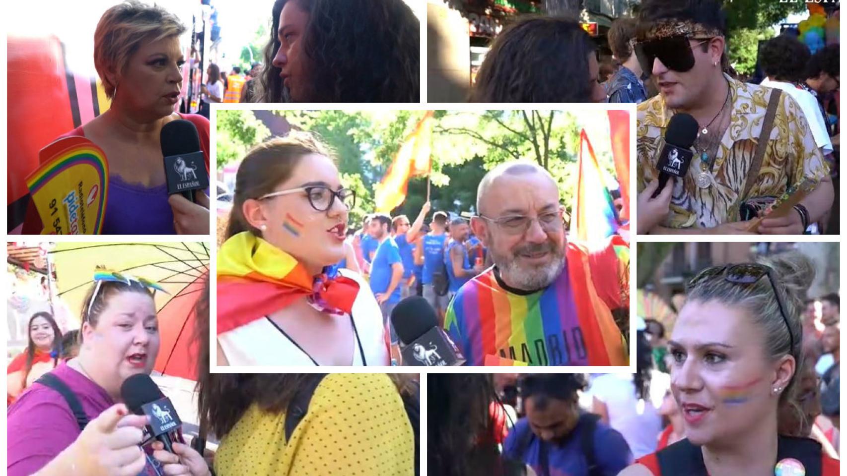 Cinco momentos en los que JALEOS ha preguntado a famosos y anónimos.