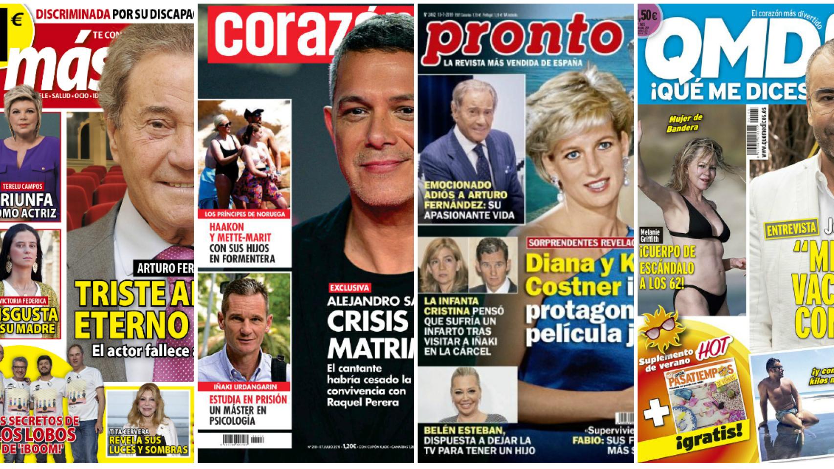 Estas son las revistas de este lunes.