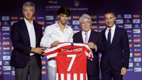 Joao Félix, durante su presentación