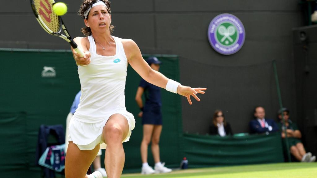 Carla Suárez en Wimbledon