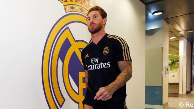 Sergio Ramos pasa reconocimiento médico