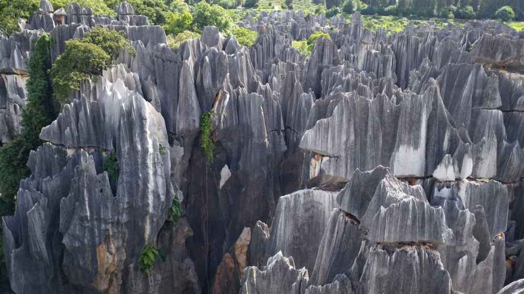 Bosque de Piedra en Yunnan.
