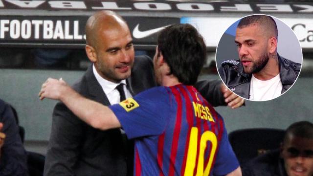 Dani Alves desvela el secreto de Guardiola para que Messi no desconectara