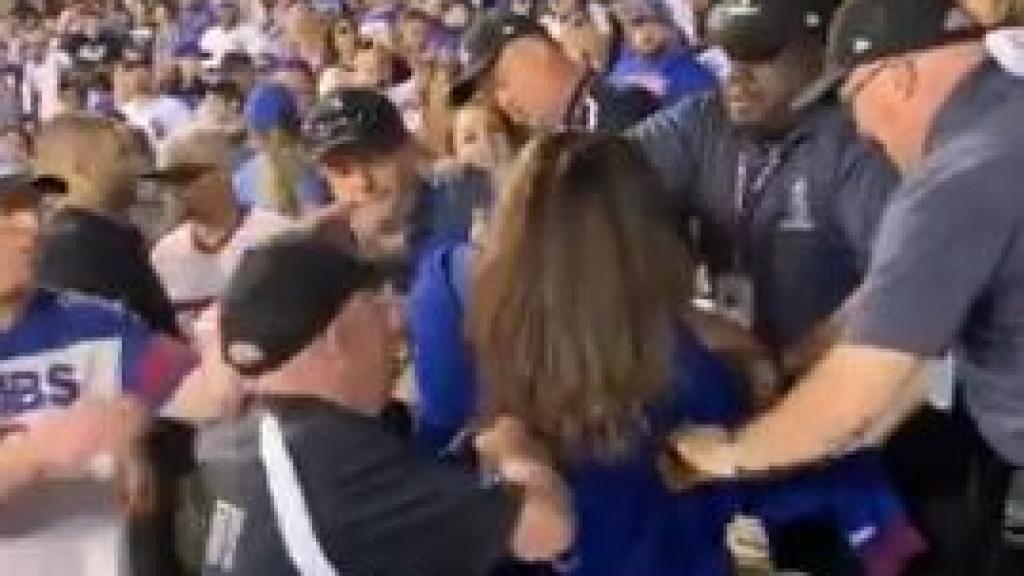 Brutal pelea entre un grupo de mujeres durante un partido de beísbol