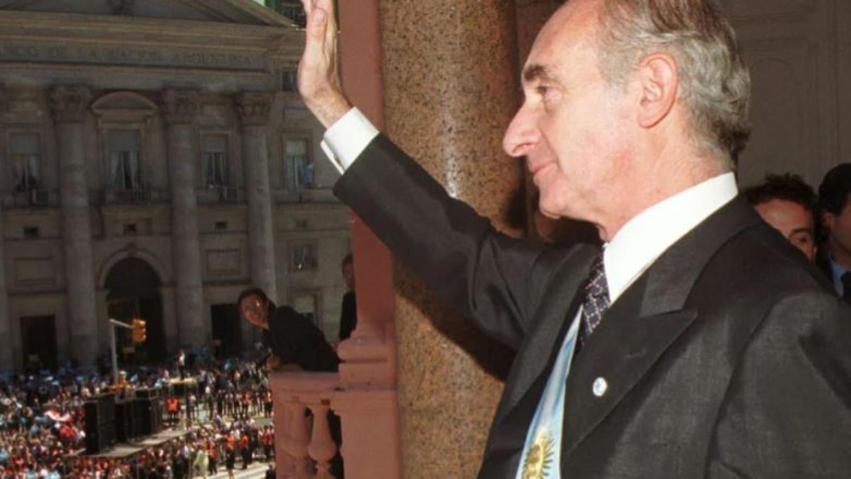 De la Rúa, cuando asumió la presidencia en 1999