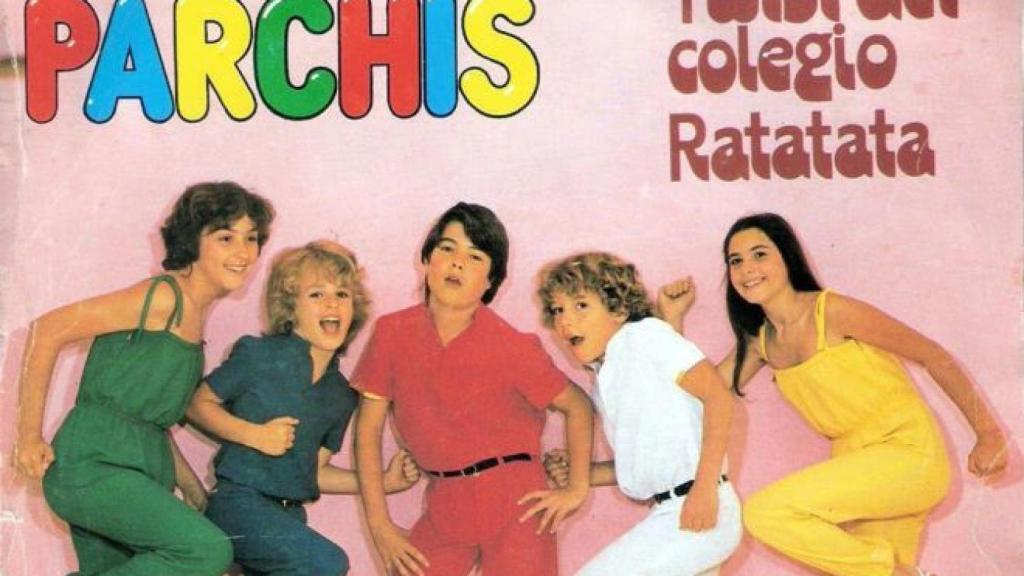 Portada de uno de los discos de Parchís.