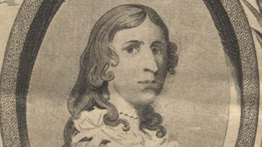 Retrato de Deborah Sampson en 'The Female Review'.