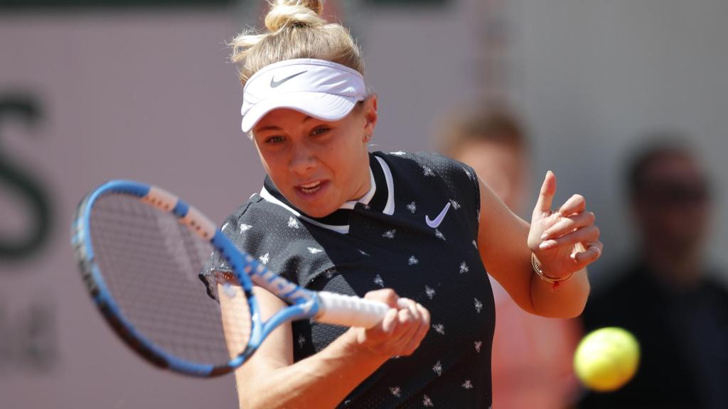 Amanda Anisimova, en Roland Garros 2019