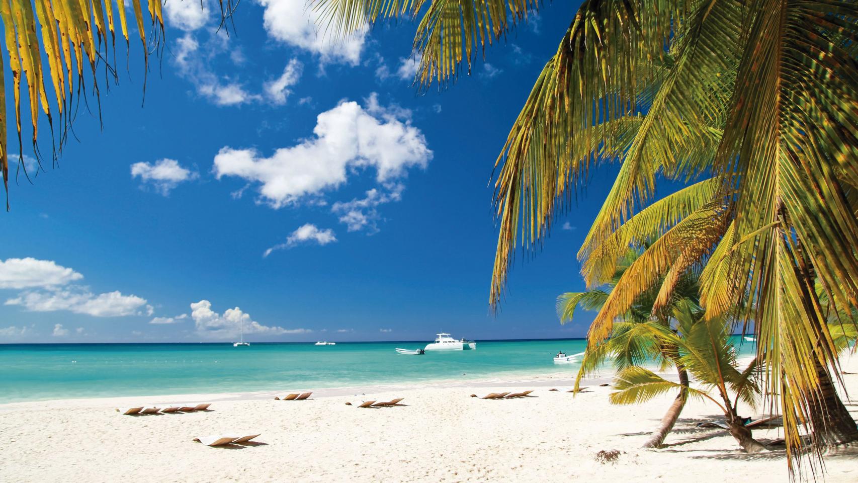 Playa de República Dominicana.