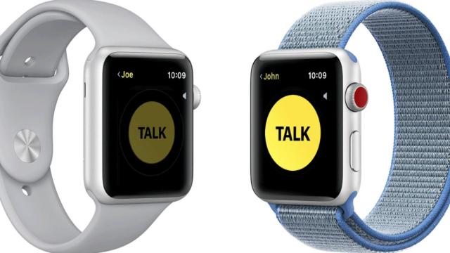 apple watch walkie talkie 1