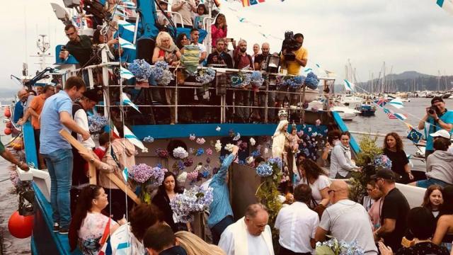 Imagen de la última procesión del Carme